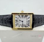 2019 New Style Cartier Tank Solo 27mm Midsize Watch Gold Case
